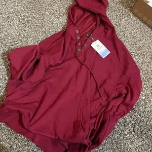 Jacket hoody with tags